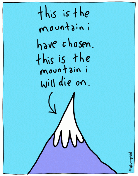 This is the mountain