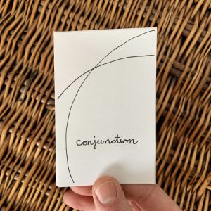 Conjunction zine cover