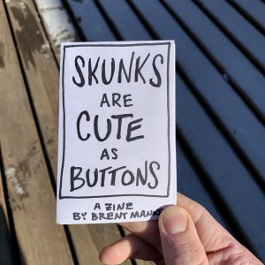 Skunks are cute as buttons - cover