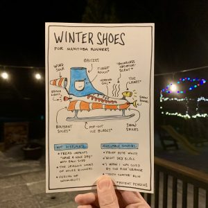 Winter shoes for Manitoba runners